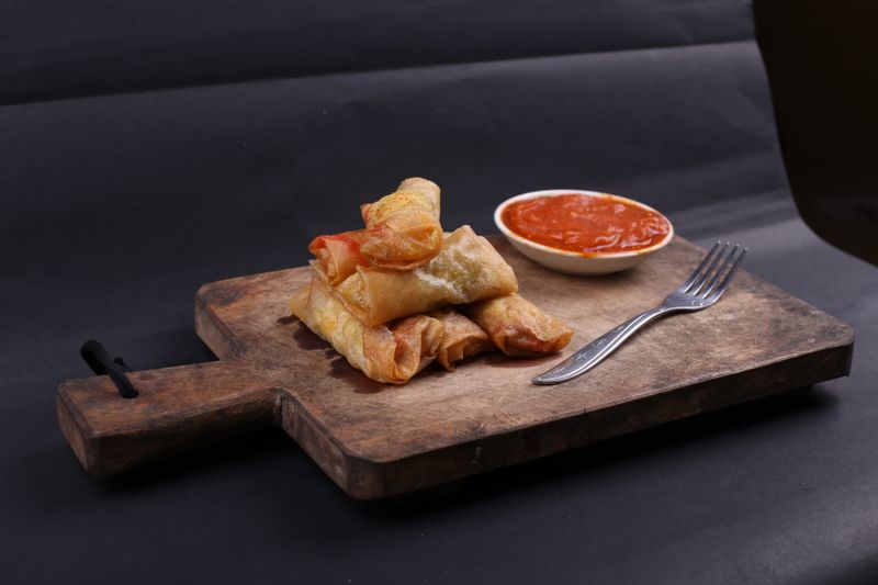 Handmade pasta dishes for catering