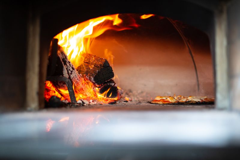 Anthony's coal fired white pizza with ricotta